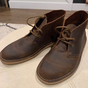 Clarks Leather Bushacre 3 Chukka Boot - Men Sz 9